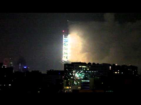 2012 台灣台北101大樓煙火(2012 台湾の台北101 花火)