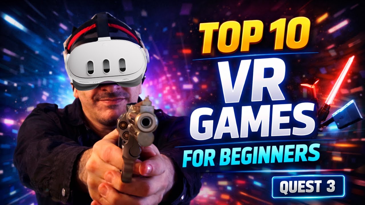 Top 10 VR Games for Beginners | Easy to play Games