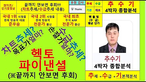 헥토파이낸셜(세틀뱅크234340)향후주가전망및4박자종합분석 추수기(추수)전문가