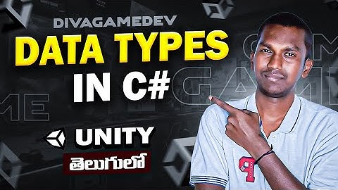 Master C# Data Types in Unity – int, float, bool, char, string | Beginner’s Guide