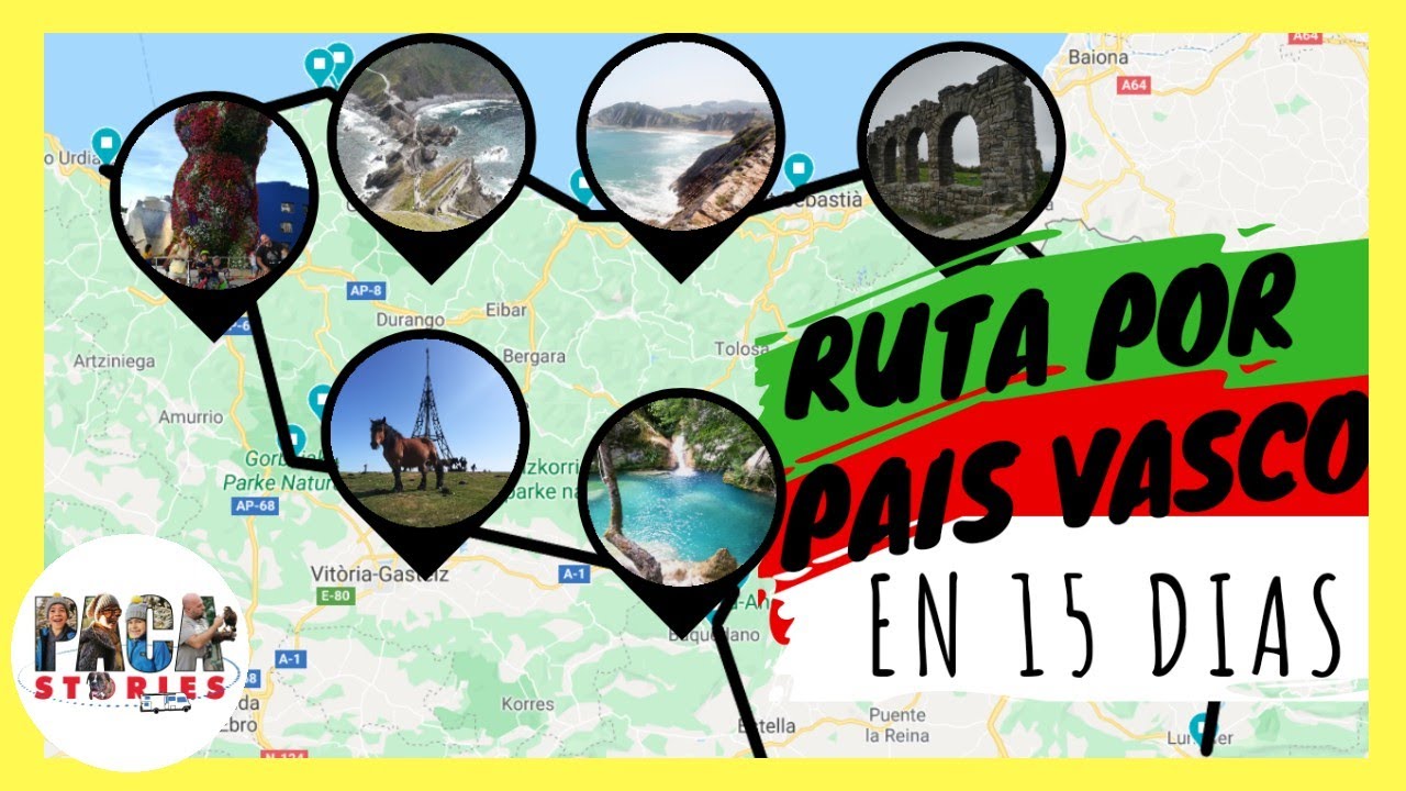 🚐🛣👨‍👩‍👦‍👦🐶 PAIS VASCO en 15 DIAS con AUTOCARAVANA ➡ [la MEJOR ruta de costa y interior]