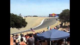 Rossi and Stoner nearly crash at the corkscrew