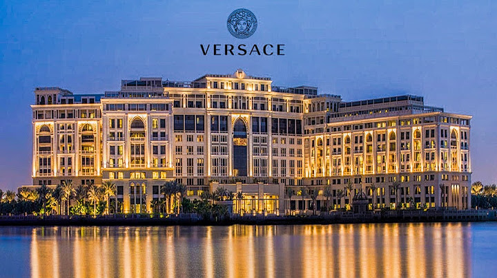 Palazzo Versace Dubai, Luxury 5-Star Fashion Hotel (4K Hotel Tour)