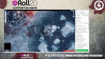 How To: Use Animated Maps by Voidbound Studios in Roll20! (Links in Description)