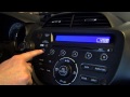 2012 Honda Fit - How to Set Time on the Clock