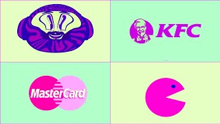 Best Logo Compilation Of Pewdiepie Introkfc Logo Mastercard Logo Pac-Man Sound Variation Effects