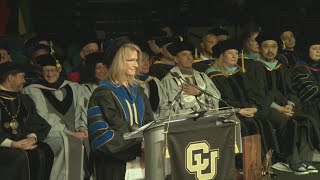 Pro-Palestinian protesters disrupt CU Denver graduation ceremonies