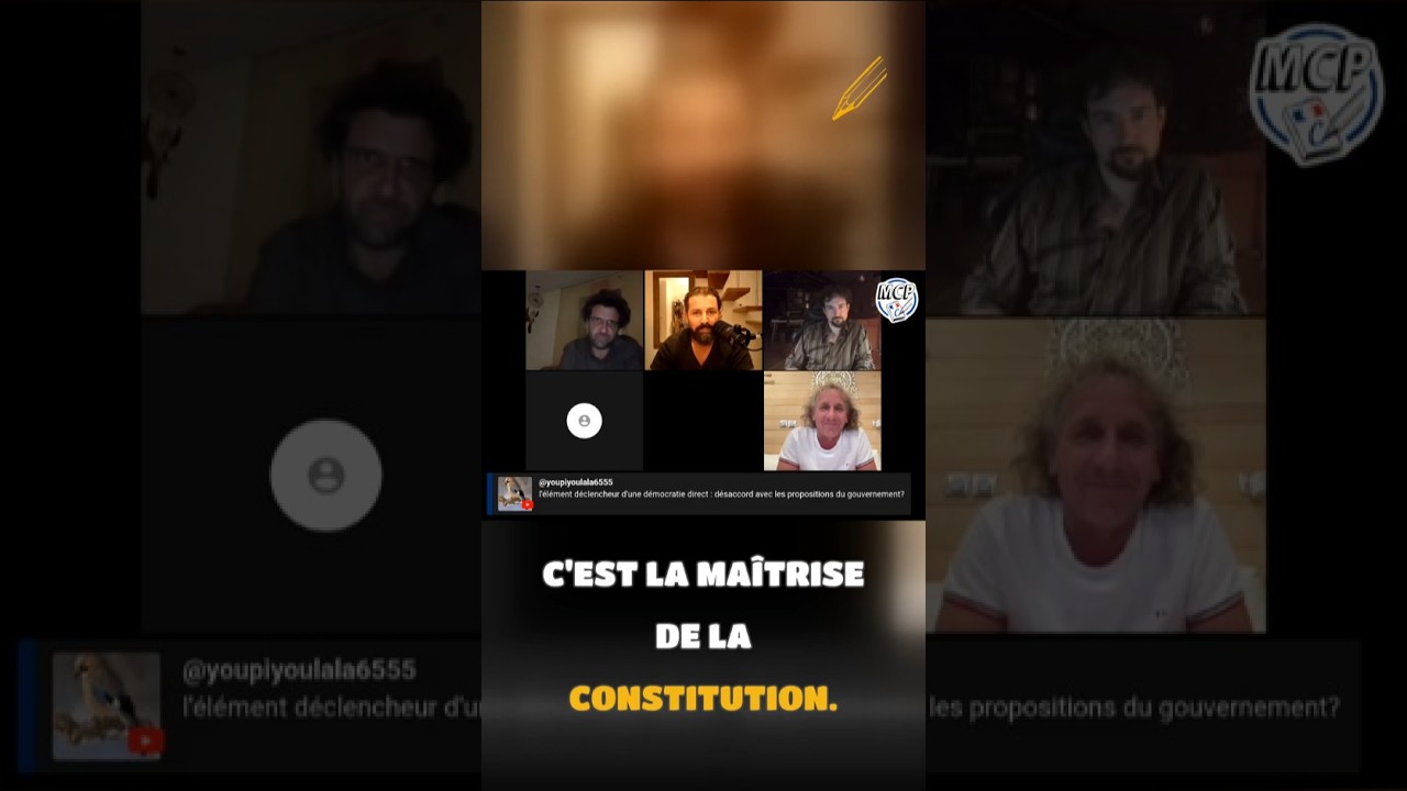 Le minimum démocratique : maitriser la Constitution