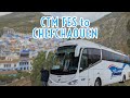 Fes to chefchaouen by ctm bus cc  subtitles 4k