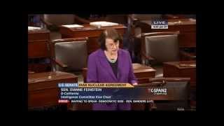 Senator Feinstein on Iran Nuclear Agreement