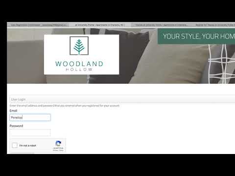 How to Log into the Resident Portal Woodland Hollow
