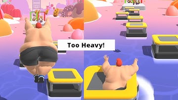 Fat 2 Fit Part 4  TOO HEAVY Gameplay iOS,Android New Update All Trailer Walkthrough Mobile Game