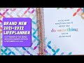 BRAND NEW ERIN CONDREN LIFEPLANNER 2021-2022 | Flip through of the new EC vertical lifeplanner