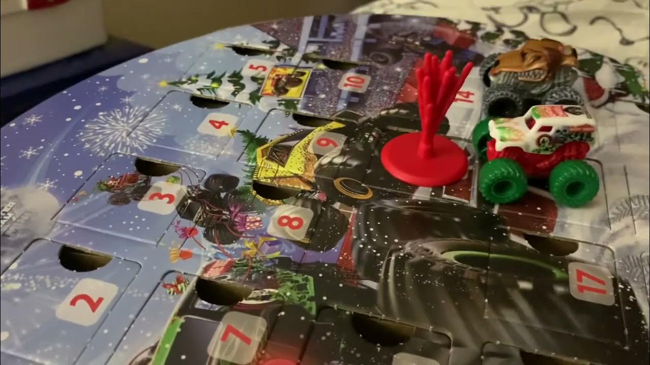 Spin Master Monster Jam Mini Advent Calendar Day 4 YouTube
