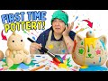 I Try Ceramics Pottery For The First Time 