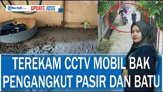Detik-detik Mobil Pengangkut Pasir dan Batu ke Rumah Pembunuh 2 Wanita yang Dicor Semen
