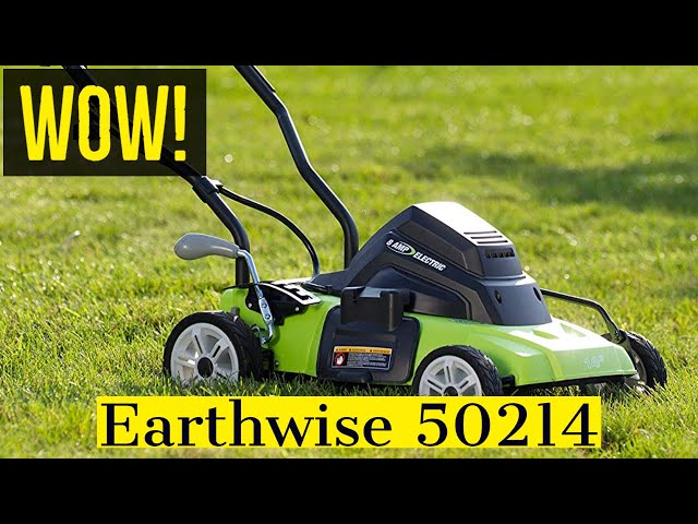 Earthwise 14 Corded Electric Push Lawn Mower 50614 - 120V, 60Hz