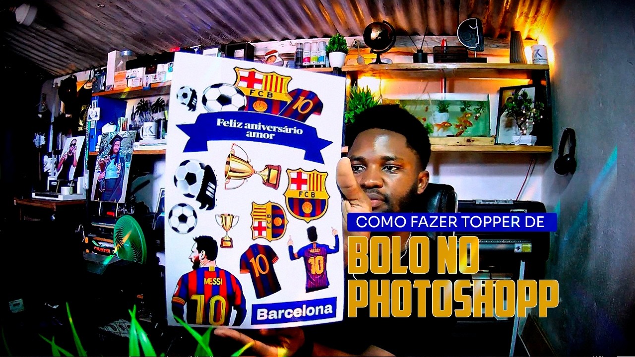 Como Fazer Topo de Bolo no Photoshop