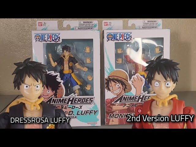  ANIME HEROES - One Piece - Figura de acción Monkey D. Luffy  Dressrosa Verison : Todo lo demás