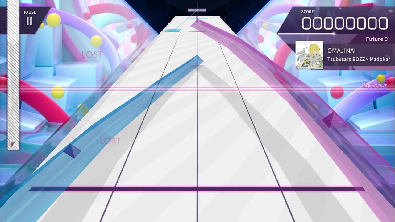 【Arcaea】 OMAJINAI [Future ] Chart View