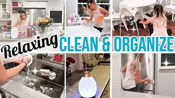 CLEAN WITH ME 2019 // RELAXING CLEAN, ORGANIZE, AND DECLUTTER WITH ME