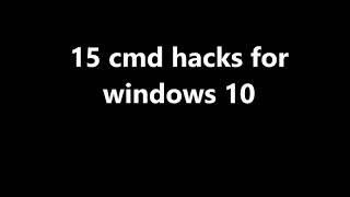 How to hack cmd (15 step)