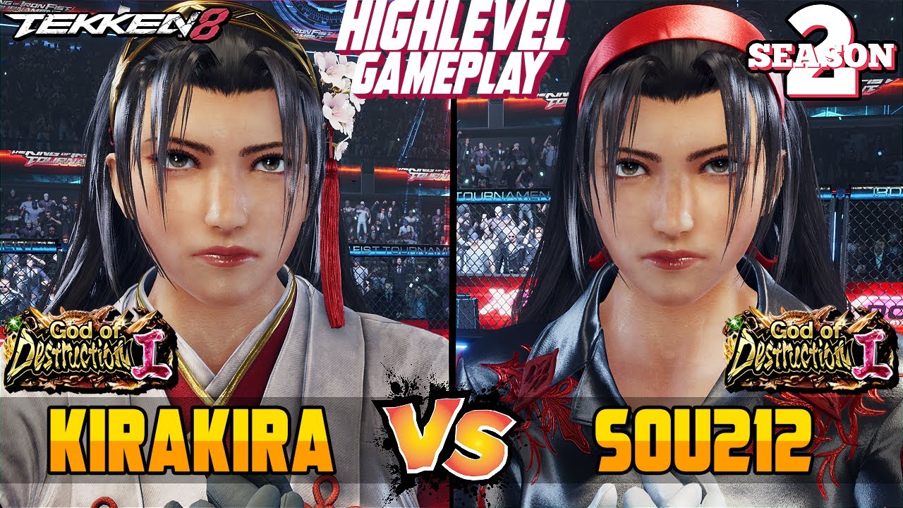 T8 – KIRAKIRA (Jun Kazama) vs SOU (Jun Kazama) – Tekken 8 High Level Gameplay