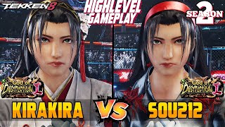 T8 Kirakira Jun Kazama Vs Sou Jun Kazama Tekken 8 High Level Gameplay