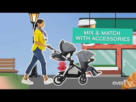 Pivot Xpand Travel System + Stroller - All The Accessories