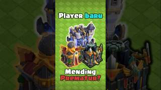 Manfaat prematur buat player baru ‼️ #clashofclans #skyzeen #game #coc #cocindonesia