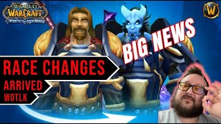 Race Change available NOW | WotLK Classic
