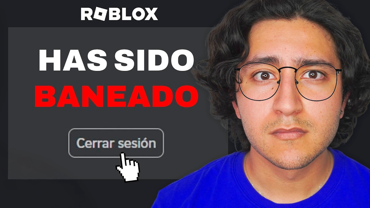 INTENTE que ME BANEARAN de ROBLOX 😨🚫