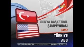 Türkiye - A.B.D (1.Yarı) 2010 Dünya Basketbol Şampiyonası-9.Maç (FİNAL) [Türkçe Anlatım]