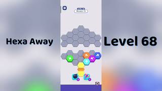 🧠 Hexa Away Level 68 Walkthrough