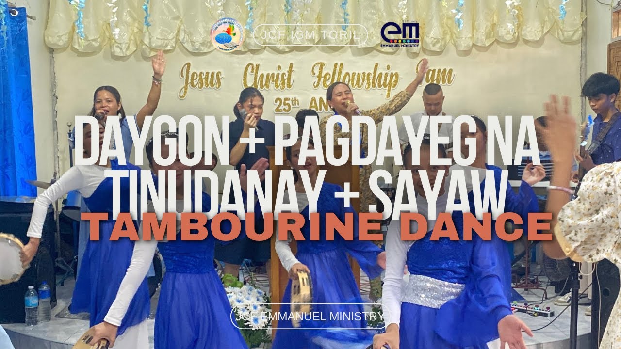 Daygon by Jun Gamboa + Pagdayeg na Tinud-anay + Sayaw by Influence Worship (Tambourine Dance) 