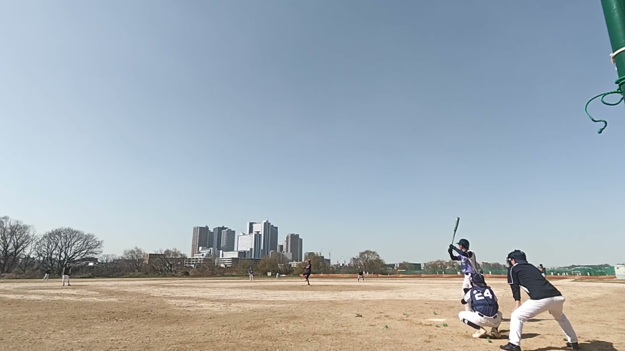 2026年2月28日ガス橋野球場⑰