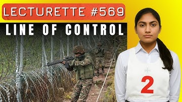 DAILY SSB LECTURETTE TOPIC – LINE OF CONTROL | SSB Interview 2025 #ssb #nda2025 #cds2025