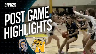 Notre Dame Green Pond vs Northwestern Lehigh: Colonial League Girls Basketball | BRC13 Sports