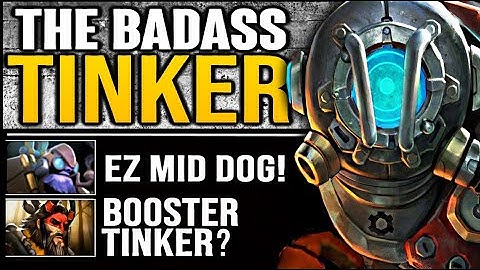 The Real Badass mid is back!! Dota 2 7.28b Tinker Gameplay.