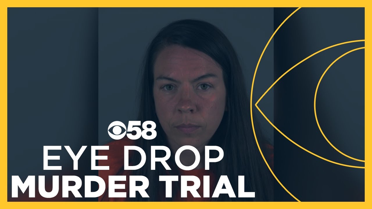 Woman accused of killing friend with eye drops to stand trial - YouTube