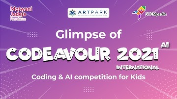 Glimpse of Codeavour 2021 | Biggest International AI and Coding Competition for Kids