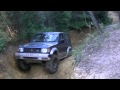 supercharged v6 Pajero, little red, glasshouse