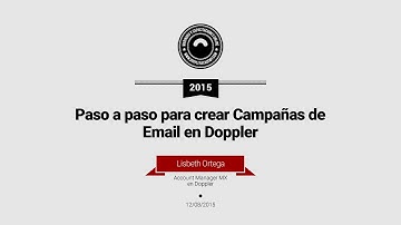 Doppler Tutorial: Paso a paso para crear Campañas de Email en Doppler