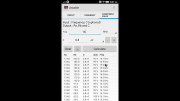 Timer 555 calculator demo