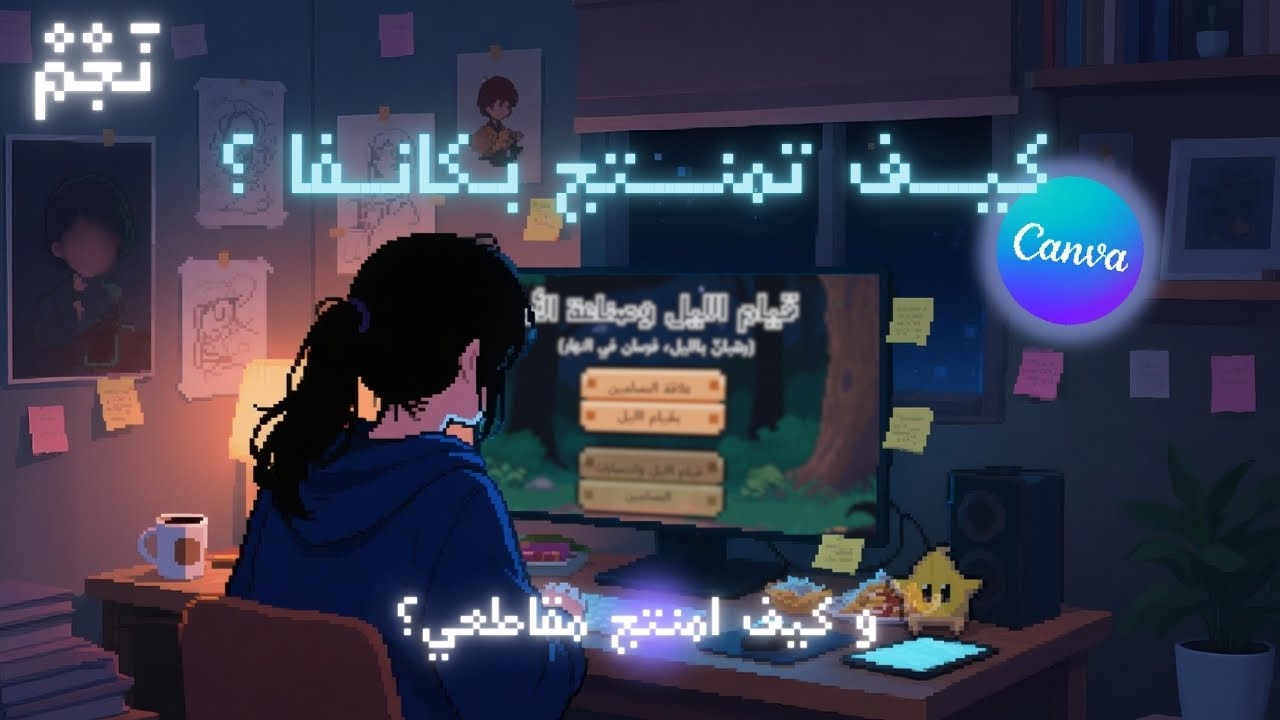 كيف تمنتج بـ كانفا ؟ وكيف امنتج مقاطعي؟