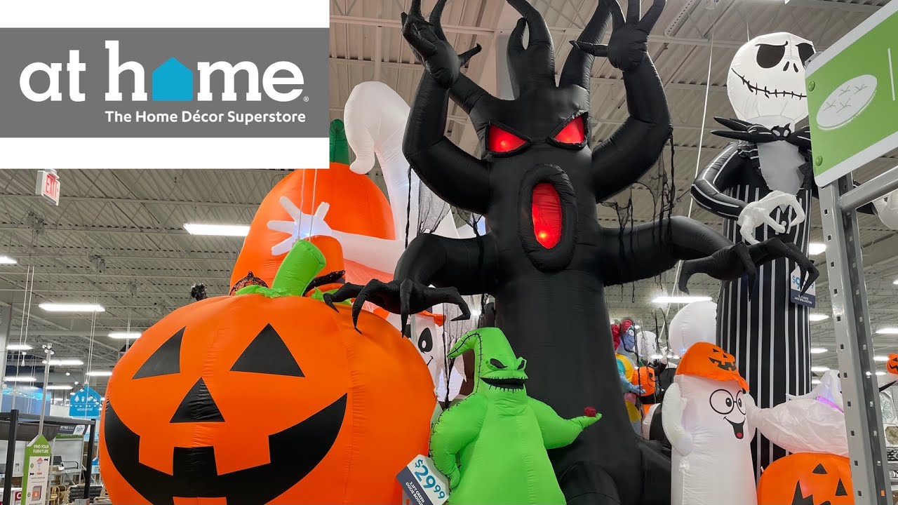 MASSIVE INFLATABLES for Halloween! - At Home 2021