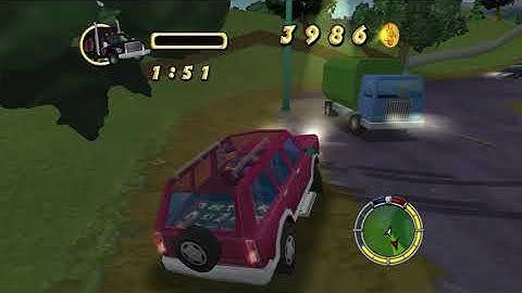 From Outer Space - Level 4 Mission 7 [Simpsons Hit And Run]