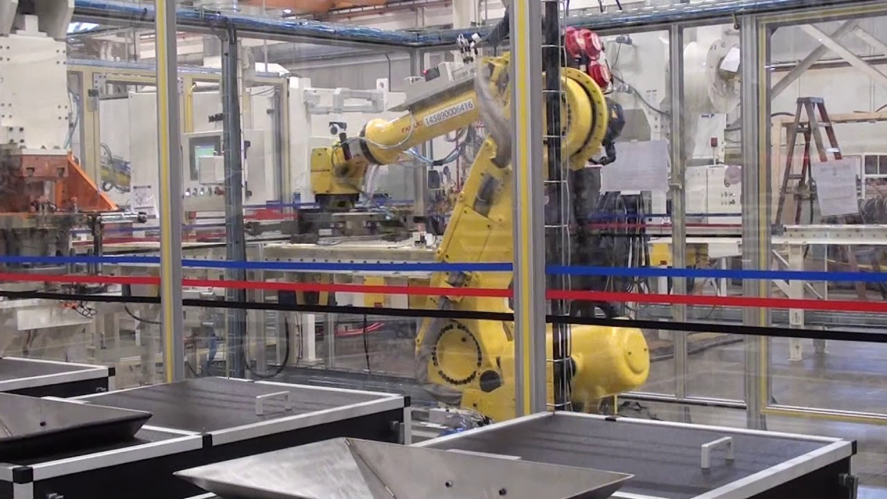 welding automation with vision system - YouTube