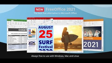 Top 5 free alternative to Microsoft Office