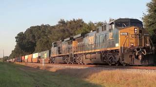 Countdown To Standard Time Part 2 - Central Florida Csx October 2016